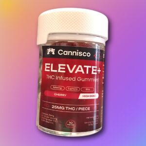 Cannisco-THC-Gummies-25mg-Cherry