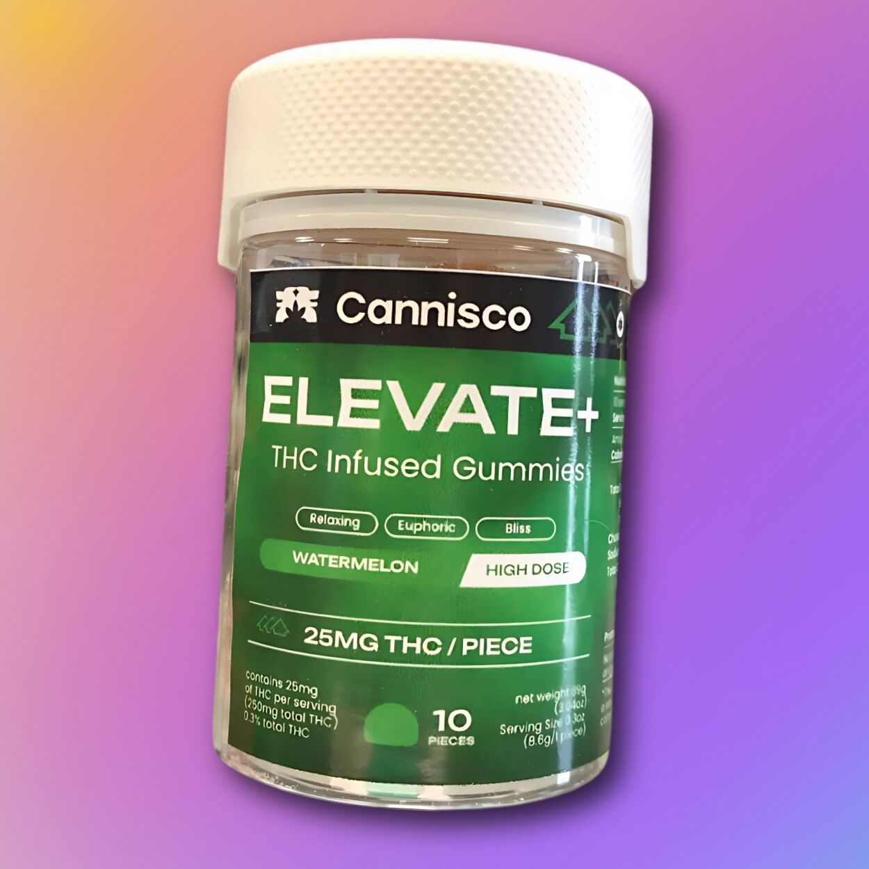 Watermelon THC Gummies - Cannisco