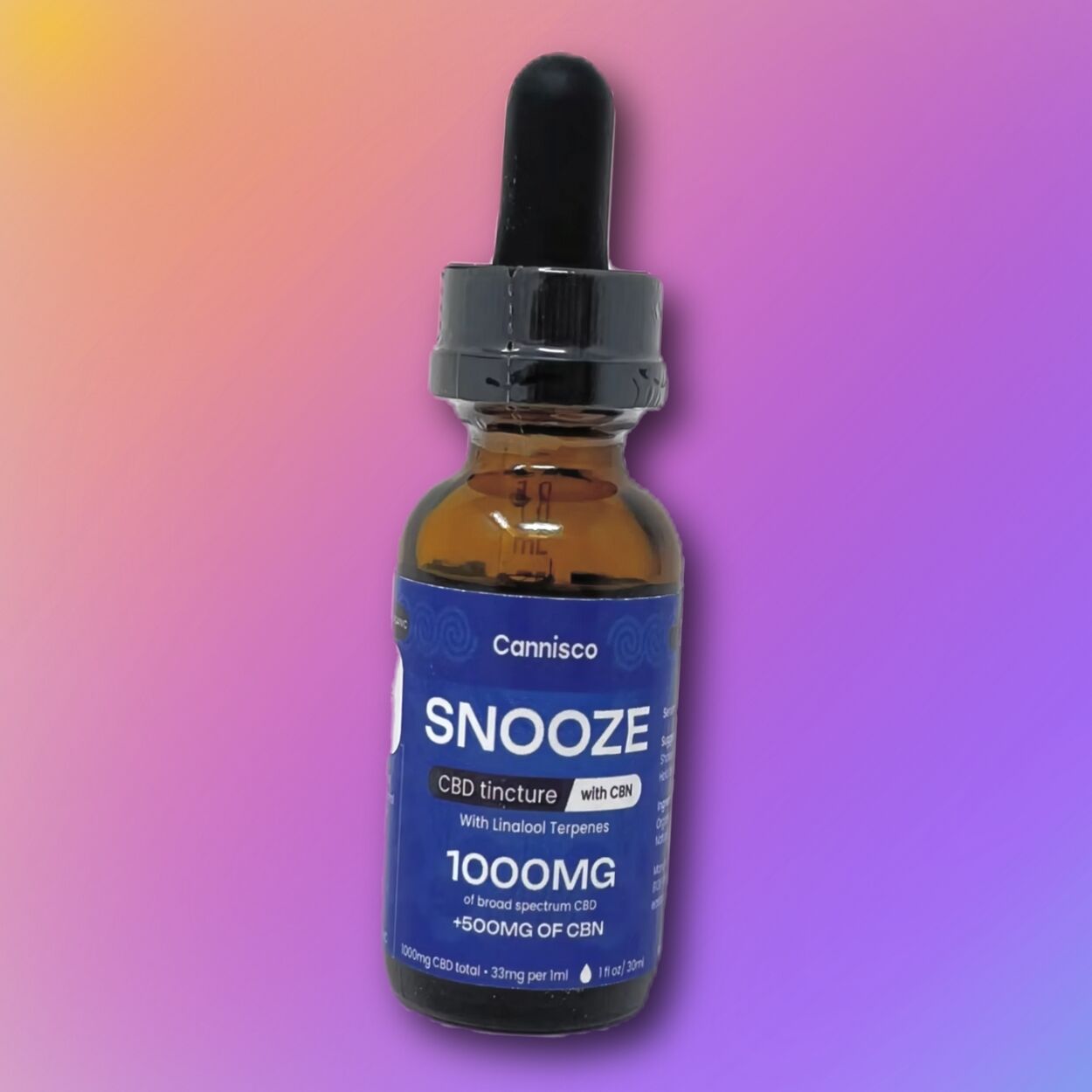 Snooze CBD Tincture - Cannisco