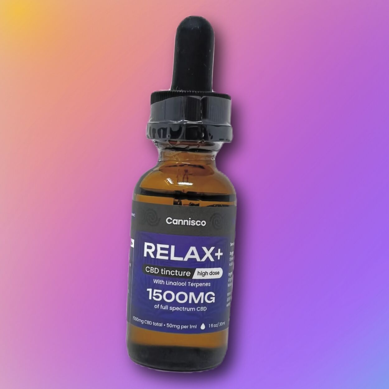 Relax CBD Tincture - Cannisco