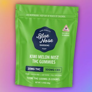 Blue Nose Gardens 20mg THC - Kiwi Melon Twist