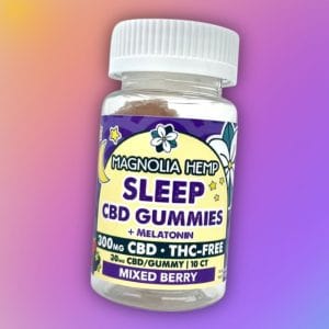 Magnolia Hemp CBD Sleep Gummies - Mixed Berry